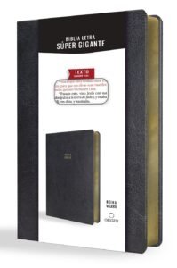 Biblia RVR 1909 Letra Súper Gigante Símil Piel