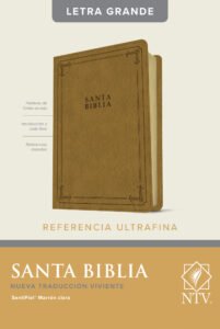 Biblia NTV Letra Grande Ultrafina de Referencias Piel Marrón Claro 5 Biblia NTV Letra Grande Ultrafina de Referencias Piel Marrón Claro