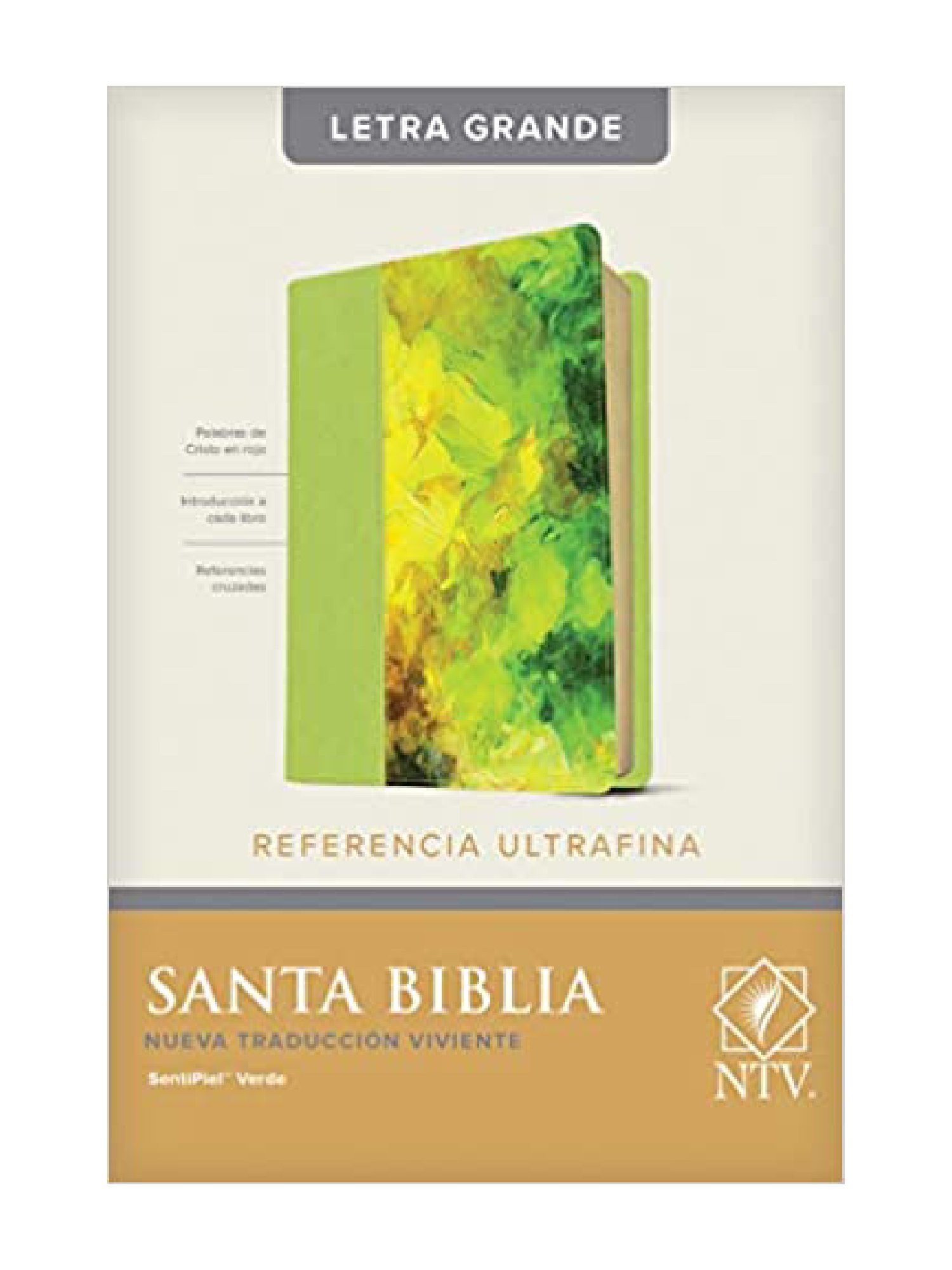 Biblia NTV Letra Grande Verde 2 Biblia NTV Letra Grande Verde Con Índice
