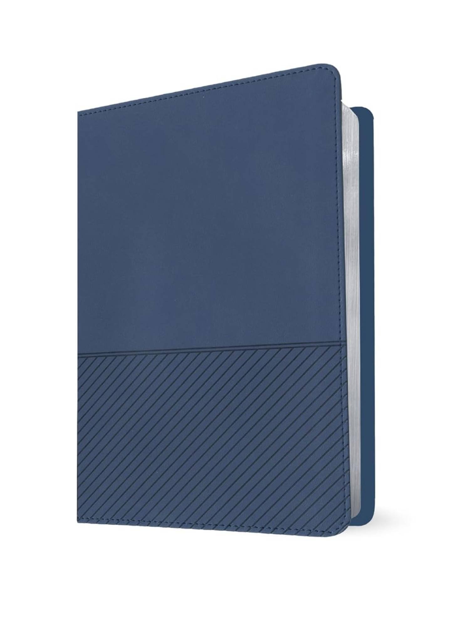 Biblia NTV de Estudio Diario Vivir para Jóvenes Azul Oscuro Símil Piel 1 Biblia Diario Vivir de Estudio Jóvenes