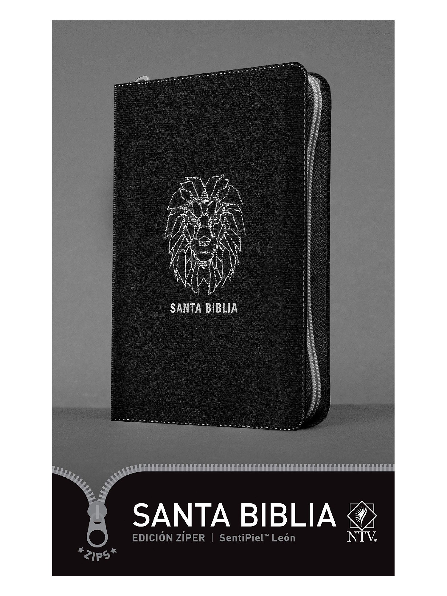 Biblia NTV Hombre Edición Zipper Negro 2 Biblia NTV Hombre Edición Zipper Negro - Image 2