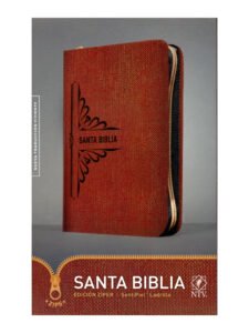 Biblia NTV Hombre Edición Zipper Ladrillo