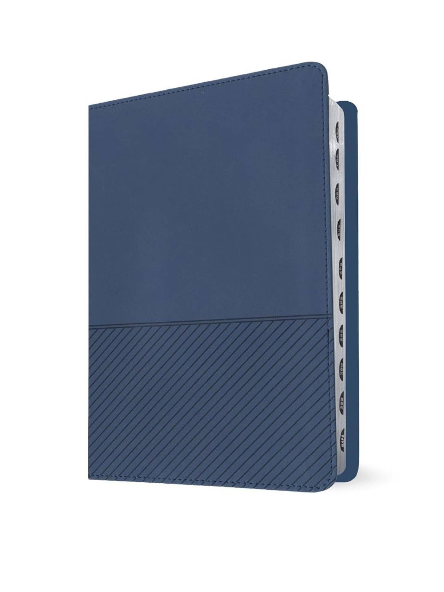 Biblia NTV de Estudio Diario Vivir para Jóvenes Azul Oscuro Símil Piel con Índice 1 Biblia NTV de Estudio Diario Vivir para Jóvenes Azul Oscuro Símil Piel con Índice