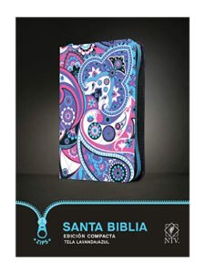 Biblia NTV Mujer Edición Compacta Tela Lavanda