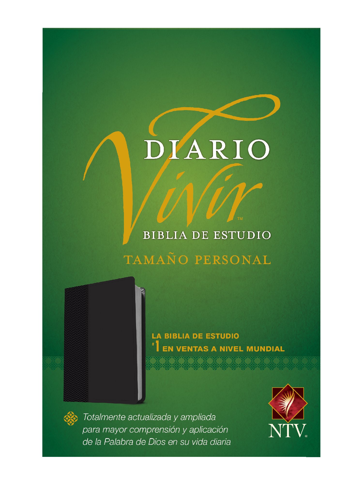 Biblia Diario Vivir NTV De Estudio Negra Personal/Corrugada 2 Biblia Diario Vivir NTV De Estudio Negra Personal/Corrugada - Image 2