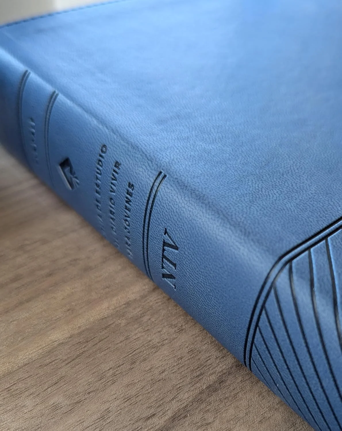 Biblia NTV de Estudio Diario Vivir para Jóvenes Azul Oscuro Símil Piel 2 Biblia Diario Vivir de Estudio Jóvenes
