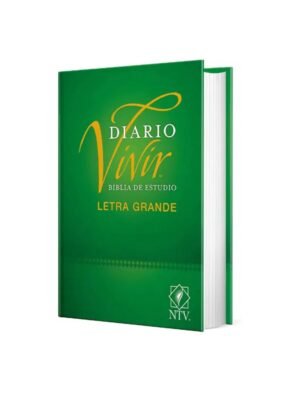 Biblia Diario Vivir de Estudio NTV Tapa dura Letra grande sin índice