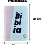 Biblia TLA 066ZLG Bicolor Azul Claro - Morado – imagen 3
