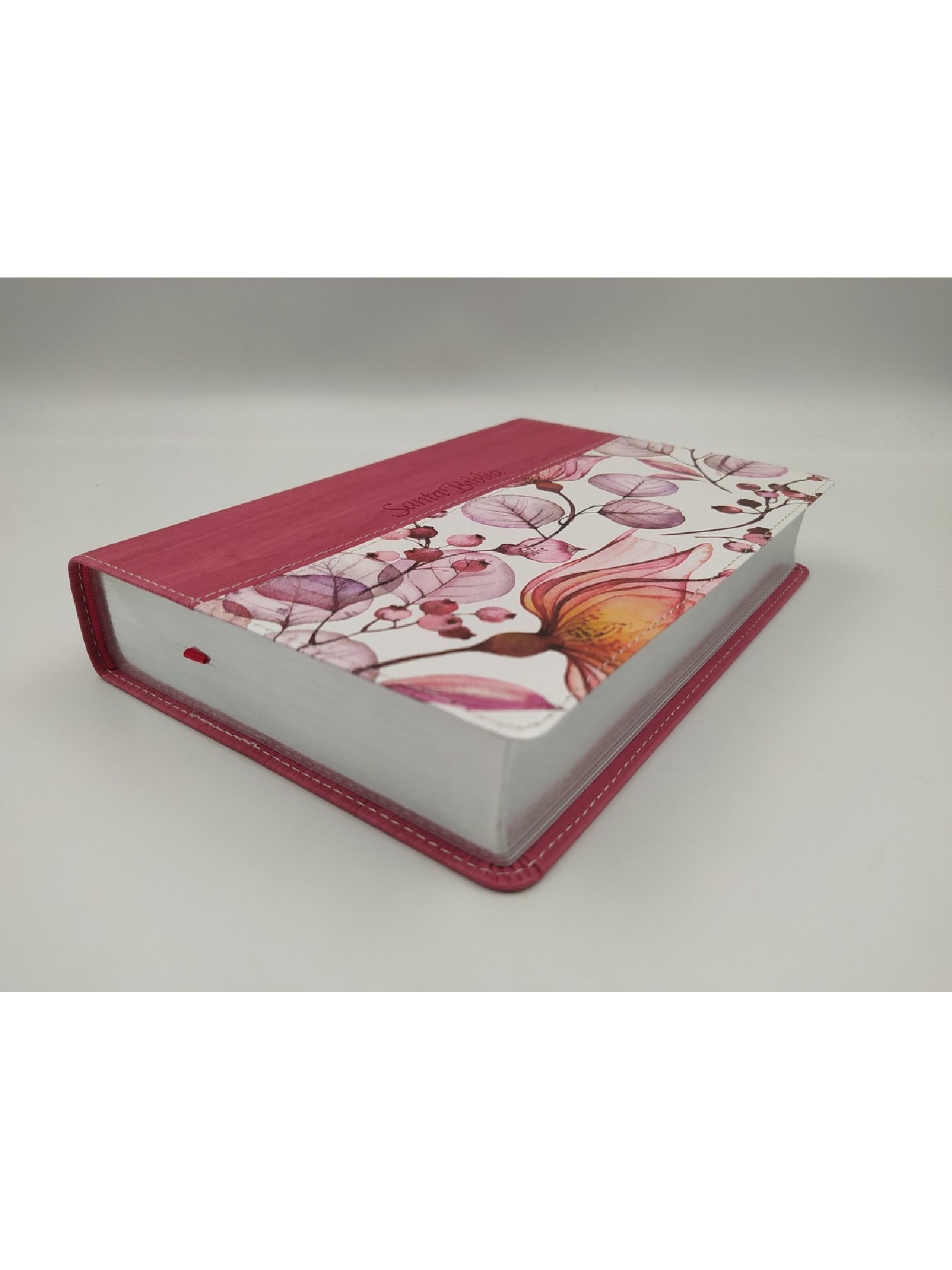 Biblia NTV Letra Grande Personal Rosada Flores 3 Biblia NTV Letra Grande Personal Rosada Flores - Image 3