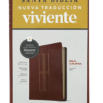 Biblia NTV de estudio con Filament Café Imitación Piel
