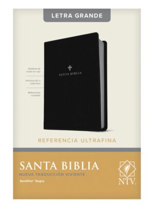 Biblia NTV Compacta Letra Grande Negro Con Índice