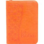 TLA Biblia color naranjo canto Dorado