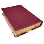 Biblia NTV Letra Grande Tamaño Personal Jardín Morado Símil Piel – imagen 2