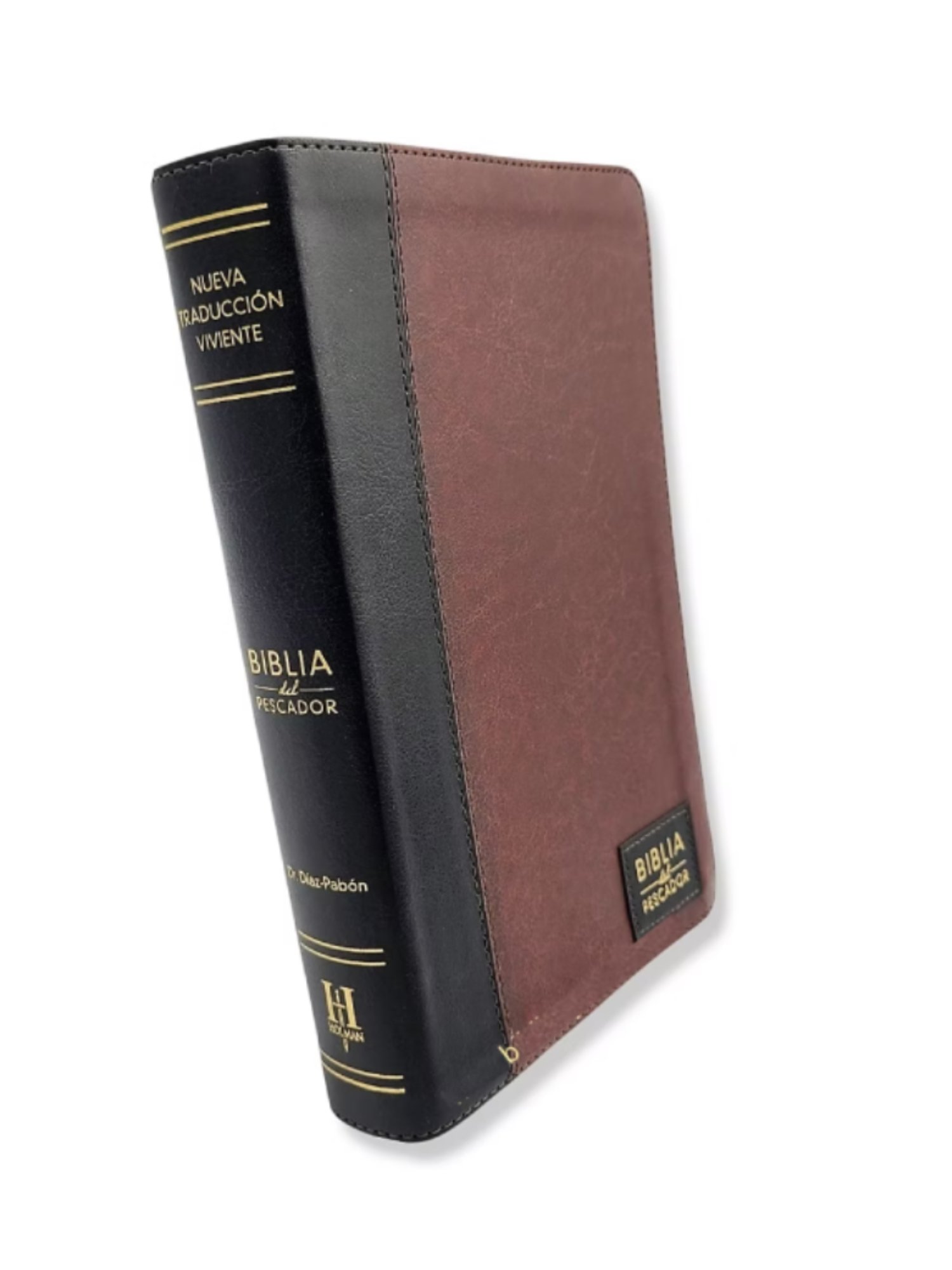 Biblia NTV Del Pescador Café Oscuro - Simil Piel Con Índice 3 Biblia NTV Del Pescador Café Oscuro - Simil Piel Con Índice - Image 3
