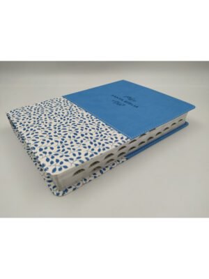 Biblia NTV Letra Grande Azul Con Índice
