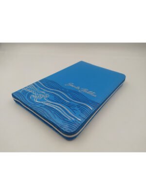 Biblia NTV Hombre Edición Zipper Azul Claro