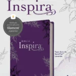 Biblia Inspira NTV Tapa dura Sentipiel Morada con filament