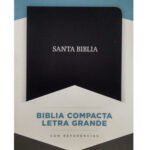 Biblia NVI Compacta Negro Letra Grande Piel Fabricada