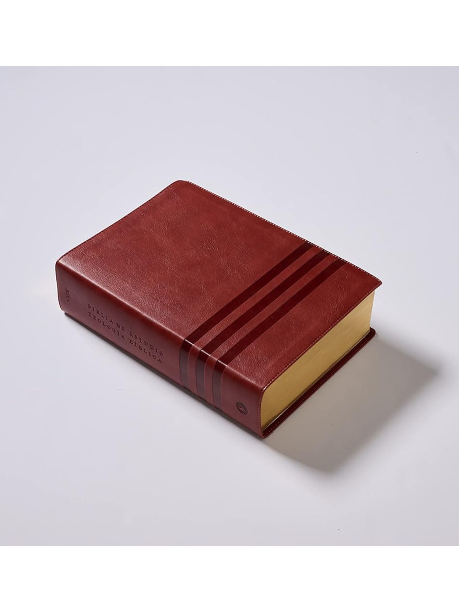 Biblia De Estudio NVI/Teologia Biblica/Leathersoft/Cafe 4 Biblia De Estudio NVI/Teologia Biblica/Leathersoft/Cafe - Image 4