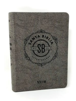 Biblia NVI Mediana Letra Grande Gris