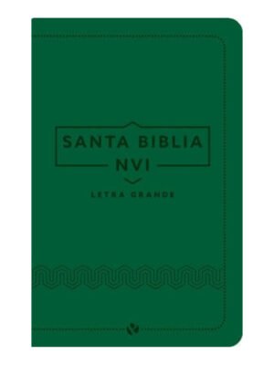 Biblia NVI Cuero Italiano Verde