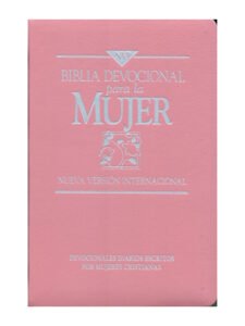 Biblia NVI Devocional Mujer Rosa