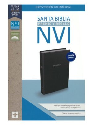 Biblia NVI Premios Y Regalos Negra