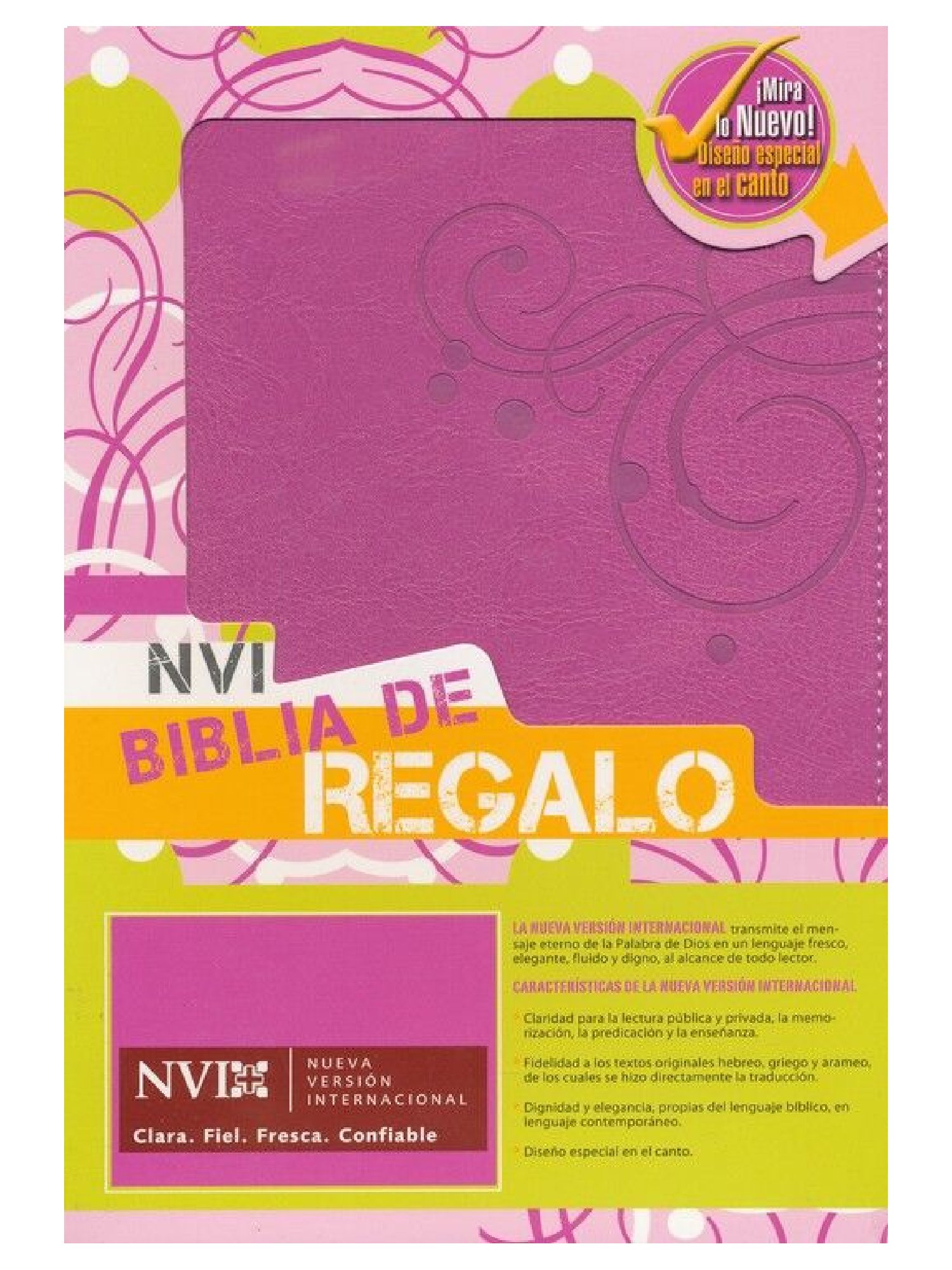 Biblia NVI De Regalo Dos Tonos Italiana Rosa 1 Biblia NVI De Regalo Dos Tonos Italiana Rosa