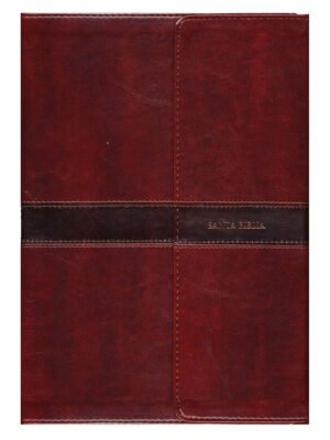 Biblia NVI Letra Gigante Marrón Con Imán