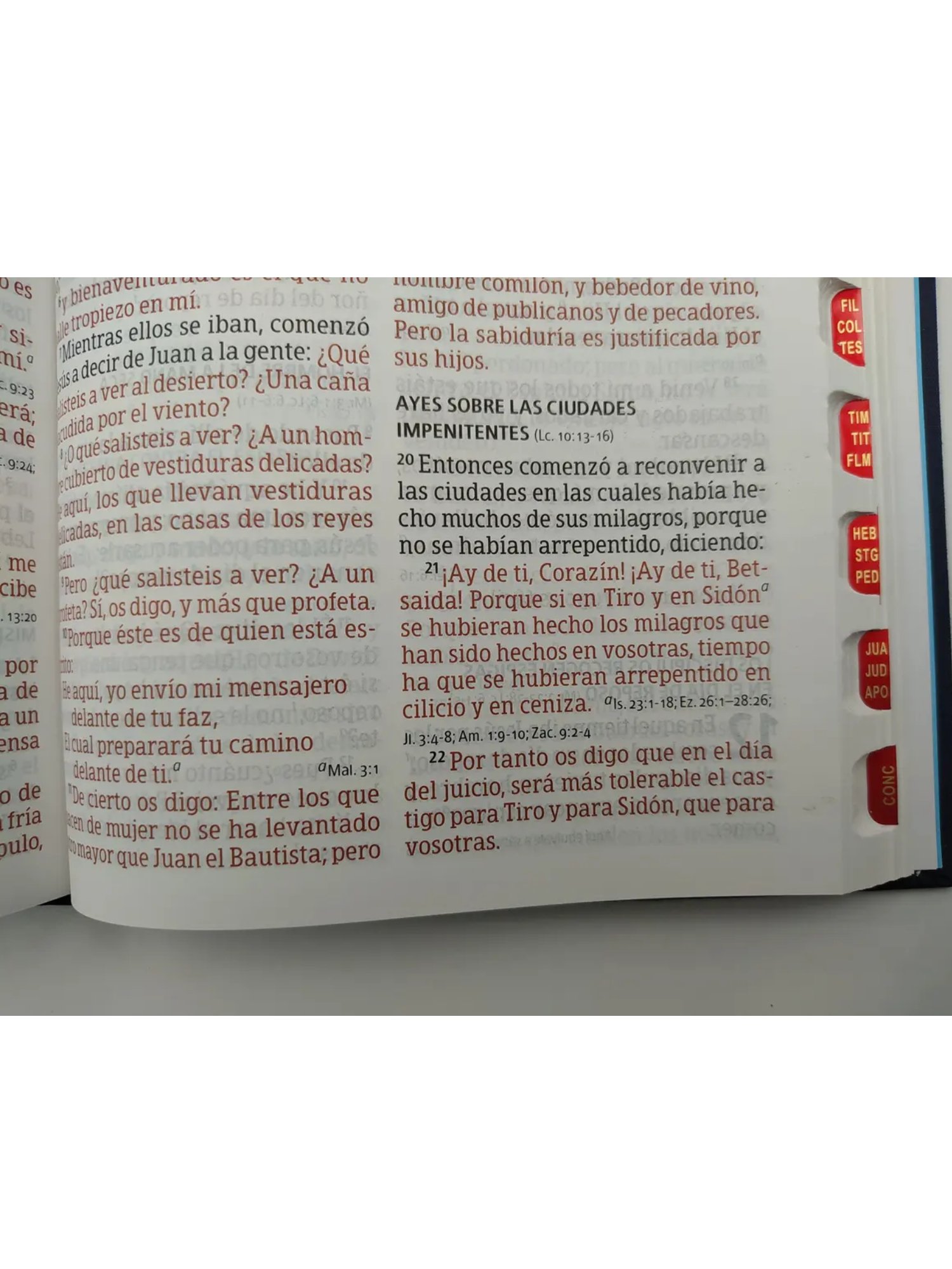 Biblia NVI Letra Super Gigante Azul Bordado Con Índice 3 Biblia NVI Letra Super Gigante Azul Bordado Con Índice - Image 3