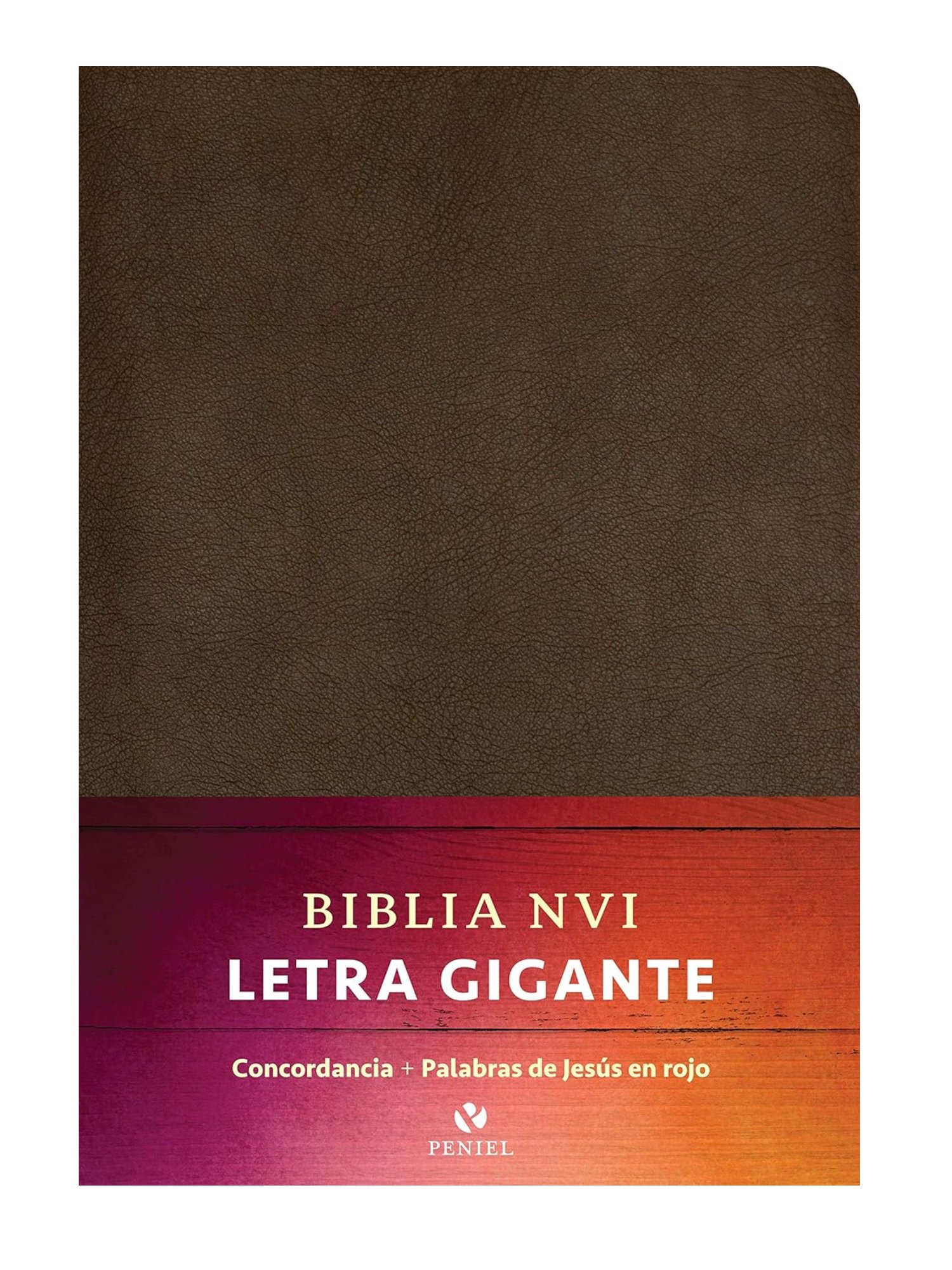 Biblia NVI Letra Gigante, Marrón 1 Biblia NVI Letra Gigante, Marrón