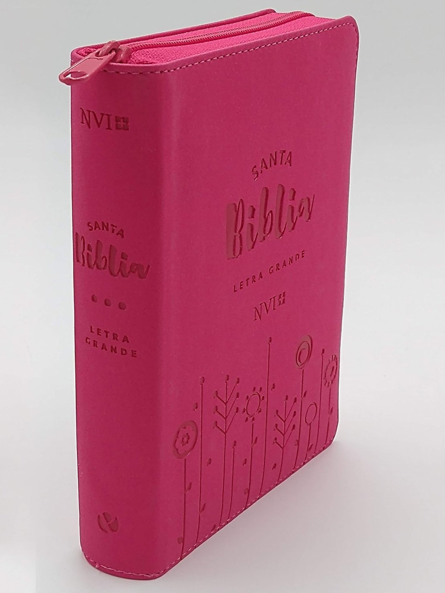 Biblia NVI 040CLG Letra Grande Tamaño Mediano Con Cierre, Fucsia 2 Biblia NVI 040CLG Letra Grande Tamaño Mediano Con Cierre, Fucsia - Image 2