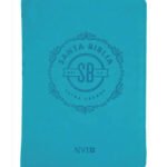 Biblia NVI 040CLG Letra Grande Tamaño Mediano Con Cierre, Turquesa
