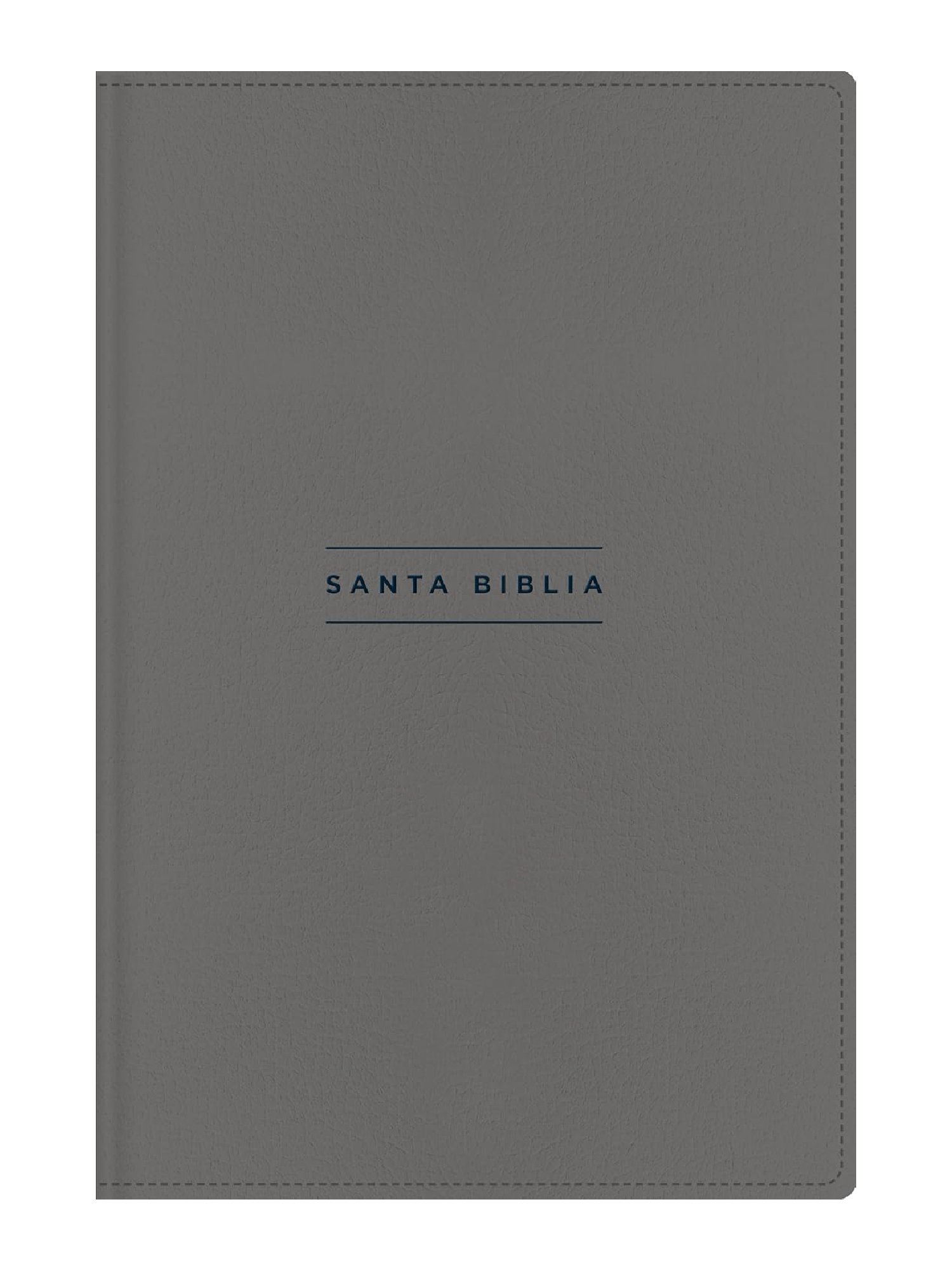 Biblia NVI una Columna Gris Símil Piel 2 Biblia NVI Texto Revisado Con Referencia Gris