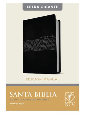 Biblia NTV Letra Gigante Negra