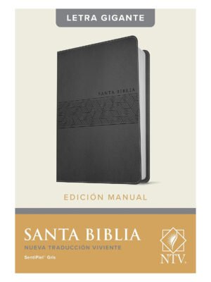 Biblia NTV Letra Gigante Gris