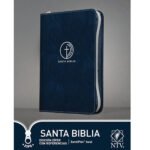 Biblia NTV, Edición zíper Con Letra Grande Sentí Piel, Azul – imagen 2