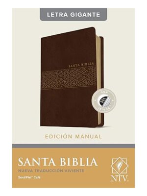 Biblia NTV Letra Gigante Café Índice