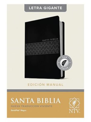 Biblia NTV Letra Gigante Negra Índice