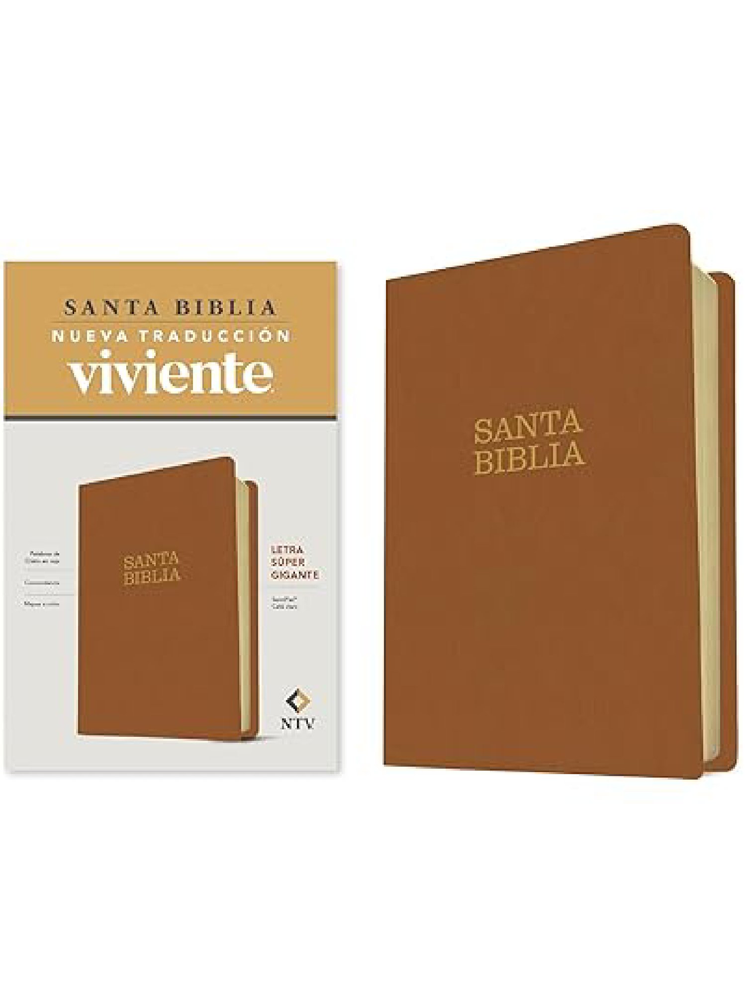 biblia NTV letra super gigante cafe claro 2 biblia NTV letra super gigante cafe claro - Image 2