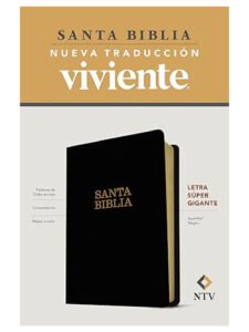 Biblia NTV Letra Gigante Negra 9 Biblia NTV Letra Super Gigante Negra