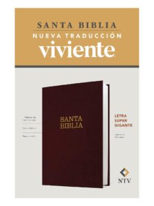 Biblia NTV Letra Gigante Negra 10 Biblia NTV Letra Super Gigante Vinotinto