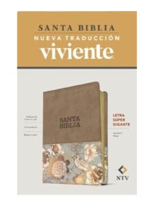 Biblia NTV Letra Super Gigante Beige