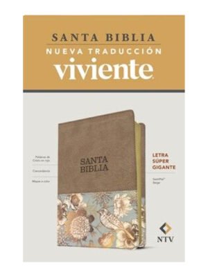 Biblia NTV Letra Super Gigante Beige
