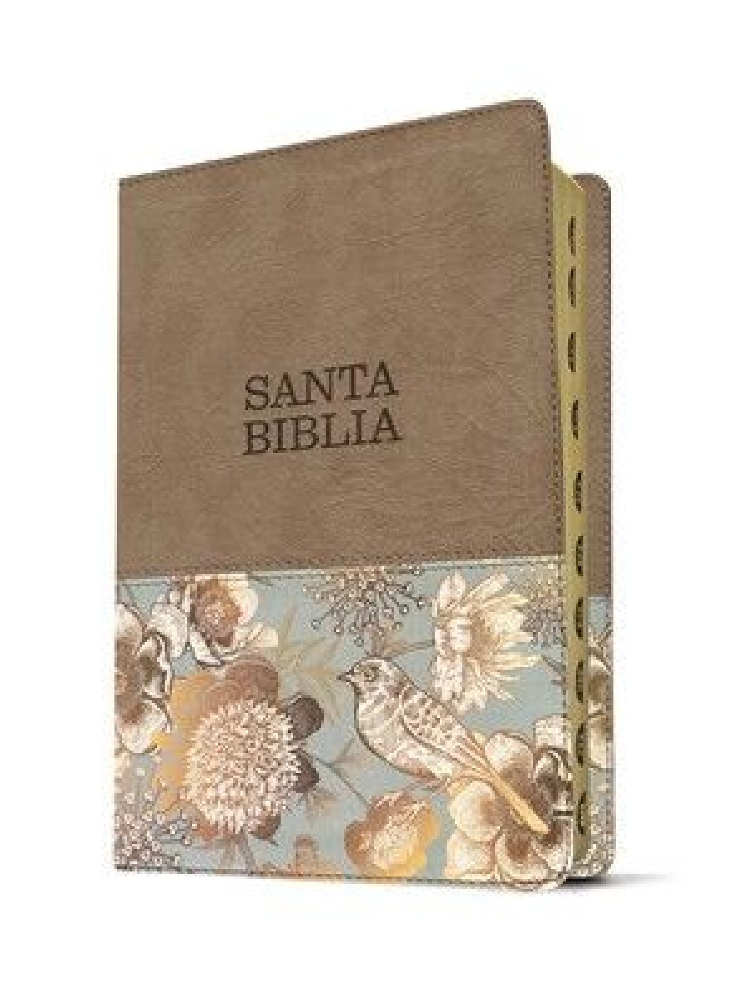 Biblia NTV Letra Súper Gigante Beige Símil Piel con Índice 2 Biblia NTV Letra Súper Gigante Beige Símil Piel con Índice - Image 2