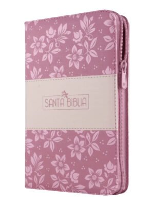 Biblia RVR 1960 Rosado Canto Rosado Con Cierre