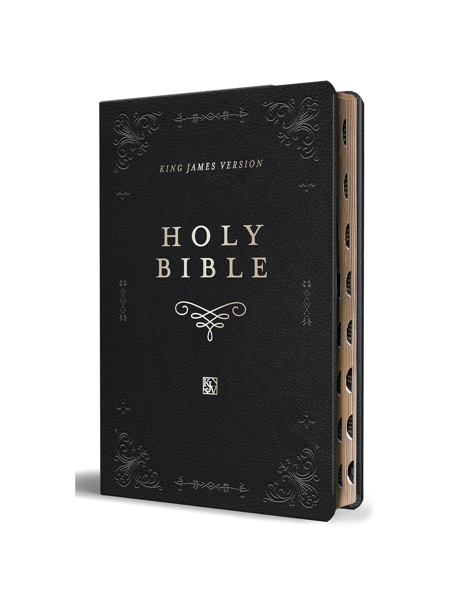 Biblia KJV en Ingles, Negra, Con Índice, Letra Gigante 1 Biblia KJV en Ingles, Negra, Con Índice, Letra Gigante