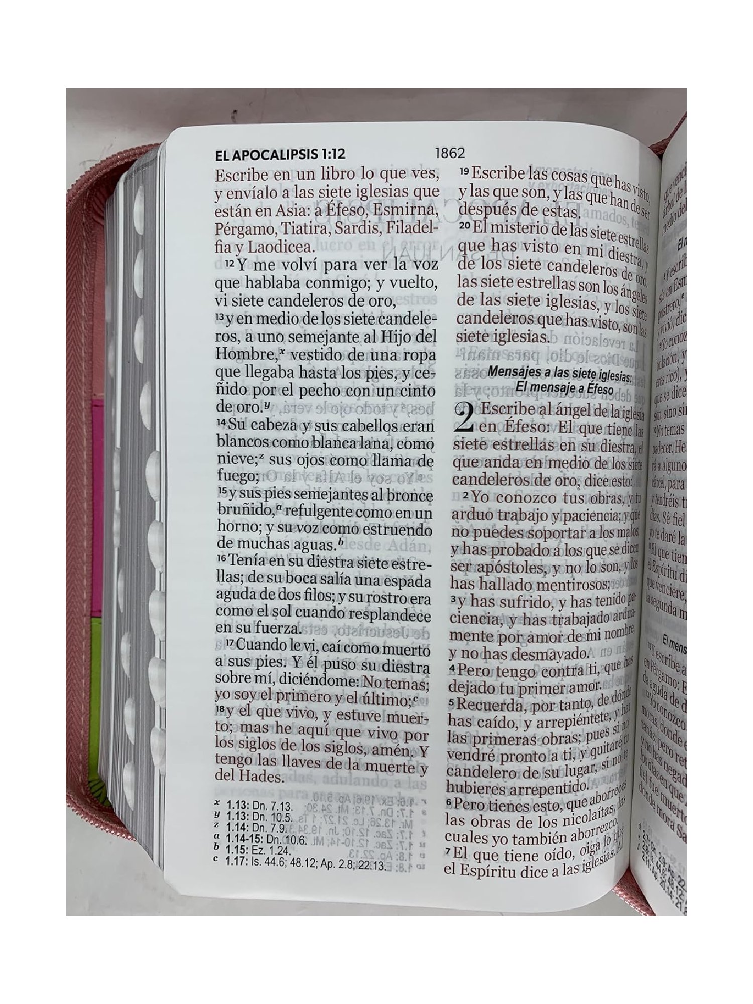 Biblia Reina Valera Tricolor Rosa/Fucsia/Lima 3 Biblia Reina Valera Tricolor Rosa/Fucsia/Lima - Image 3