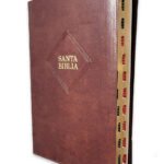 Biblia RVR 1960 Letra gigante Cafe Indice