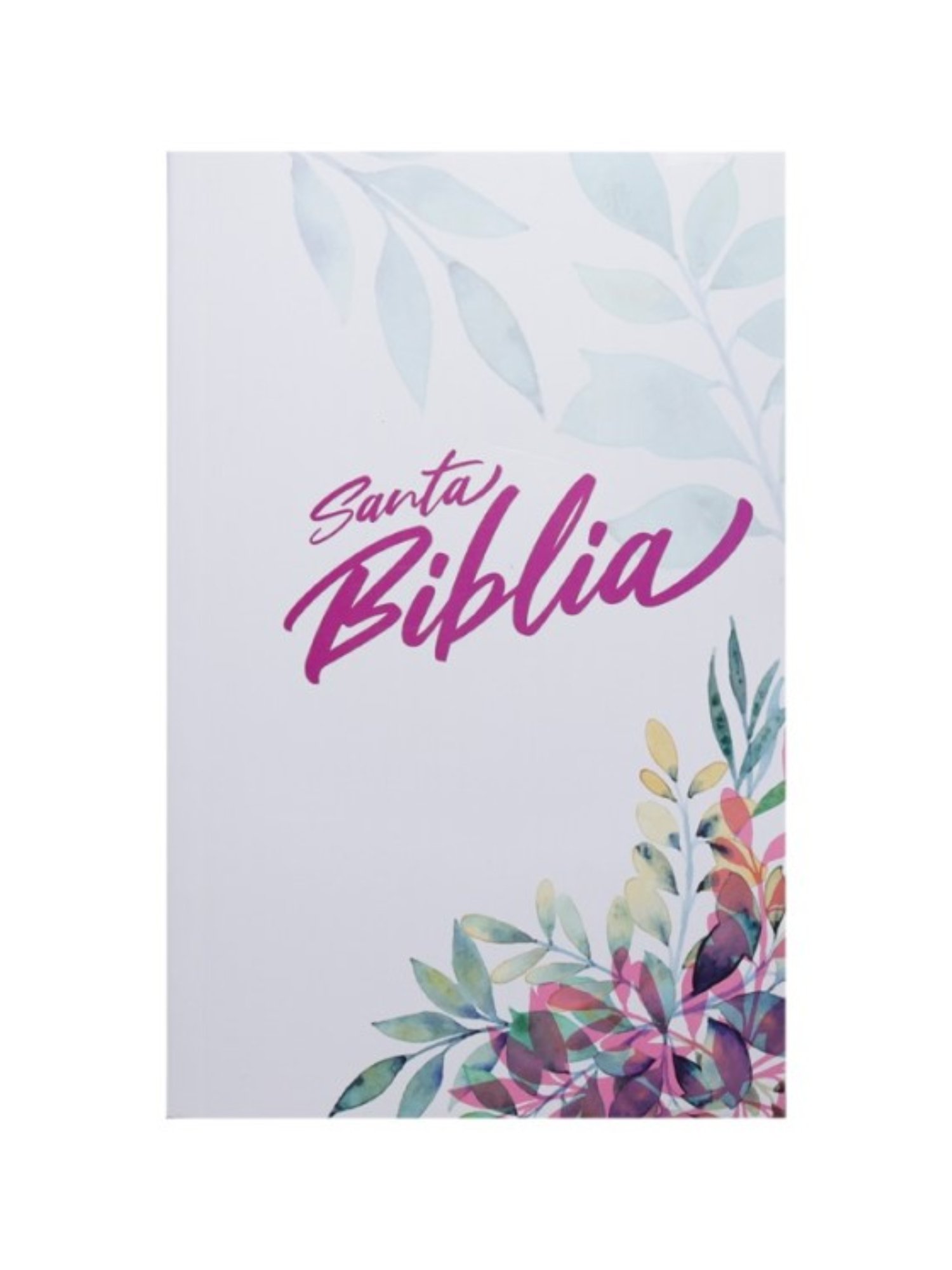 Biblia RVR60, Misionera, Flores, Blanco 1 Biblia RVR60, Misionera, Flores, Blanco